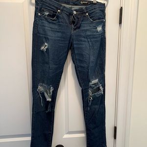BlankNYC distressed boyfriend jeans